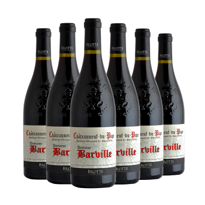 法國名莊巴爾維勒莊園 2015年教皇新堡紅葡萄酒